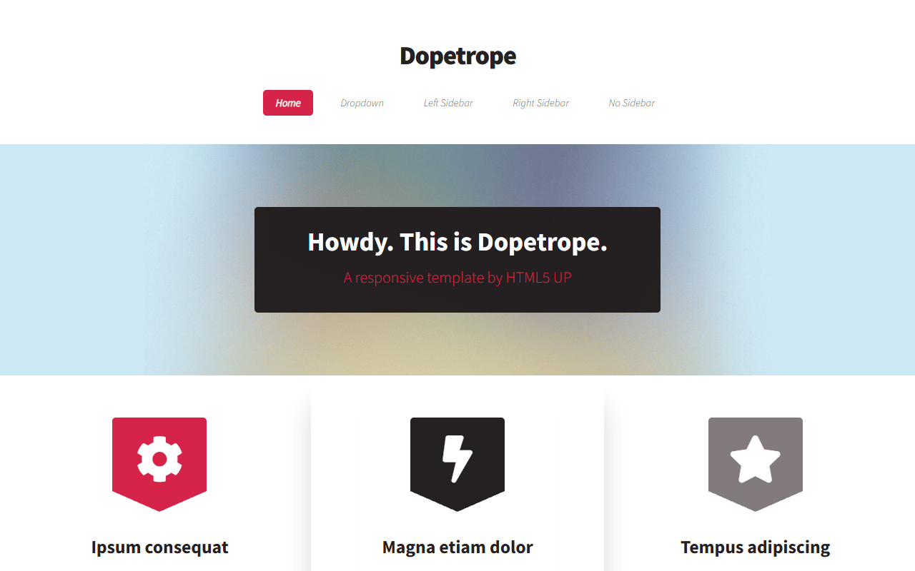 Dopetrope 샘플 미리보기