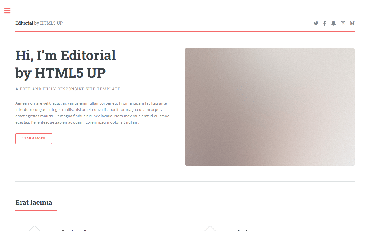 Editorial 샘플 미리보기