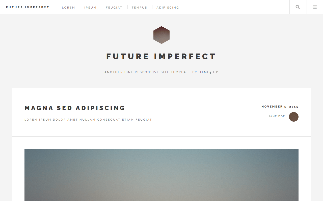 Future Imperfect 샘플 미리보기
