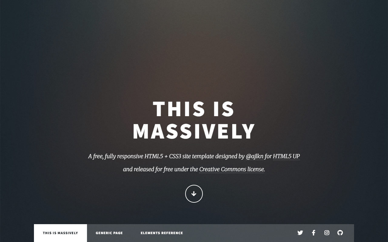 Massively 샘플 미리보기