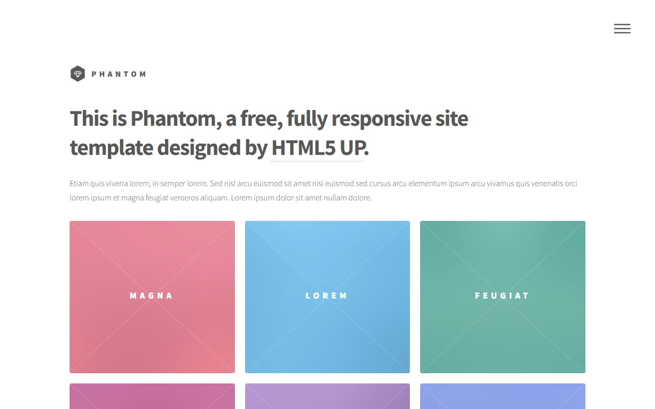 Phantom 샘플 미리보기