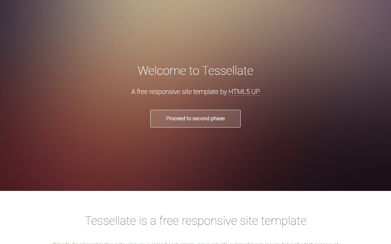Tessellate 샘플 미리보기