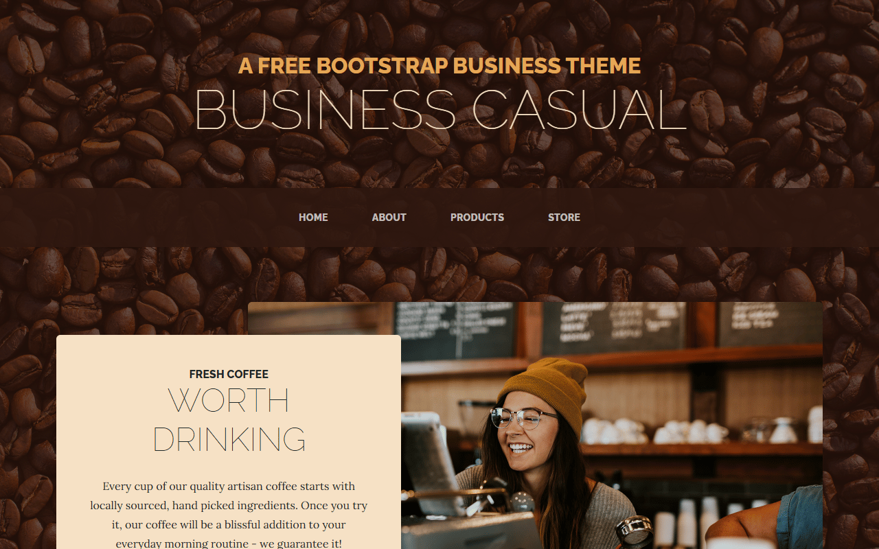 Business Casual 샘플 미리보기